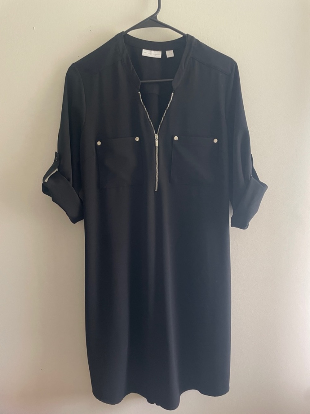 New York & Company Black Minimalist beautiful dress